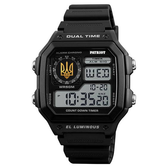 Patriot 010BKUAGD Тризуб золото Чорні + Коробка. - 6