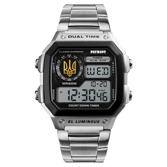 Patriot 011BKUAGD Тризуб золото Срібло + Коробка - 2