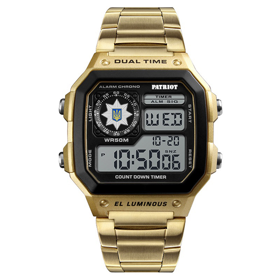 Patriot 011YGPO Поліція Золото + Коробка - 2