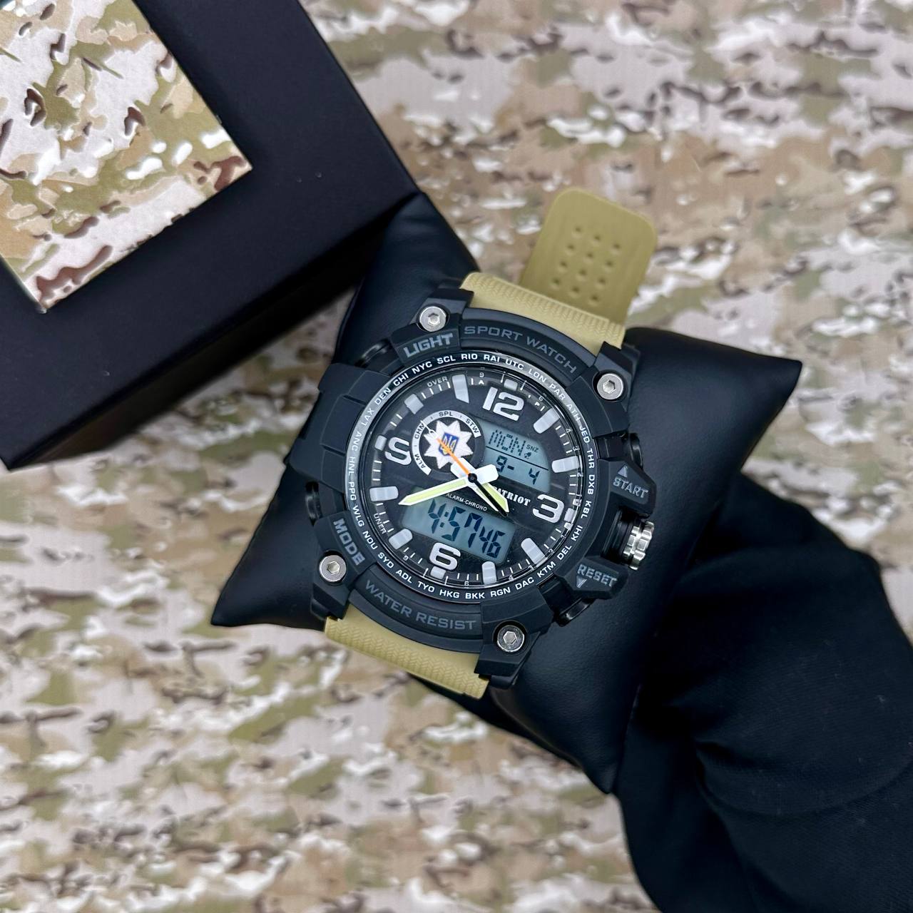 Patriot 012BKKHPO Поліція Чорні з хакі + Коробка. - 2