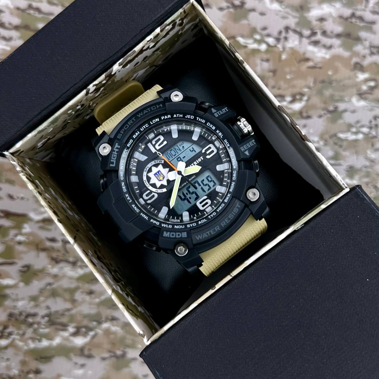 Patriot 012BKKHPO Поліція Чорні з хакі + Коробка. - 3