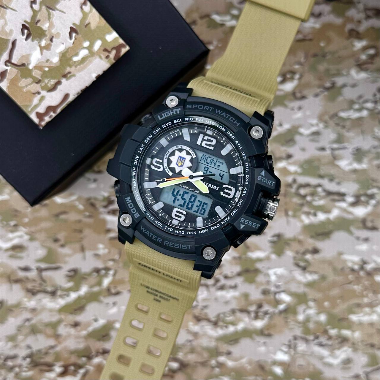 Patriot 012BKKHPO Поліція Чорні з хакі + Коробка. - 5