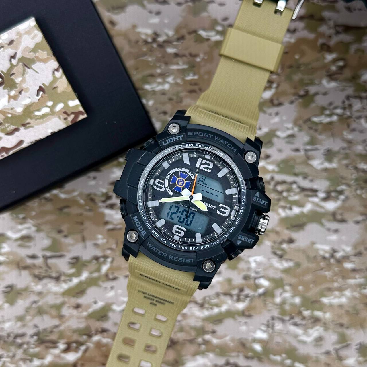 Patriot 012BKKHSBU СБУ Чорні з хакі + Коробка. - 2