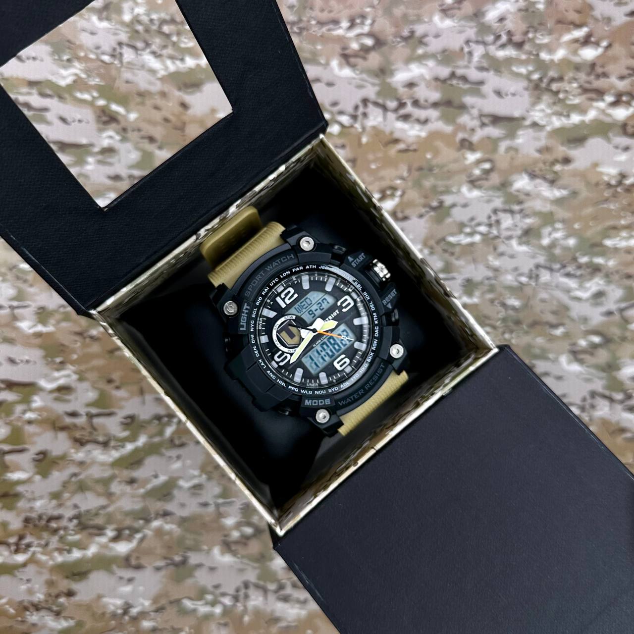 Patriot 012BKKHTRO ТРО Чорні з хакі + Коробка. - 5