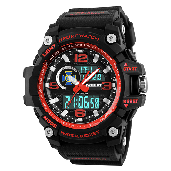 Patriot 012BKRDSBU СБУ Чорні з червоним + Коробка - 2