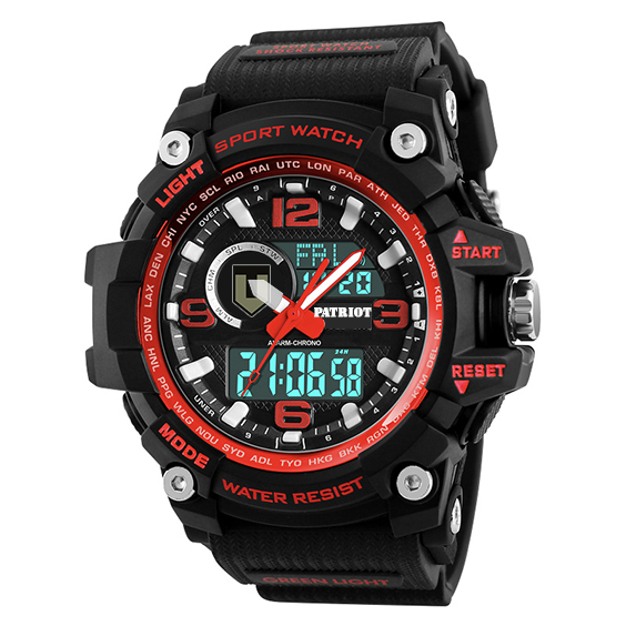 Patriot 012BKRDTRO ТРО Чорні з червоним + Коробка - 2