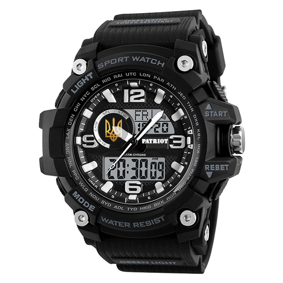 Patriot 012BKUAGD Тризуб золото Чорні + Коробка - 2