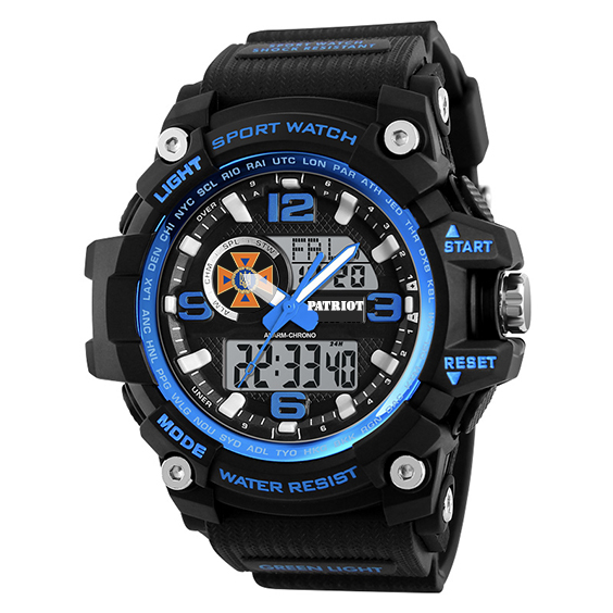 Patriot 012BUBKDSNS ДСНС Чорні з синім + Коробка - 2