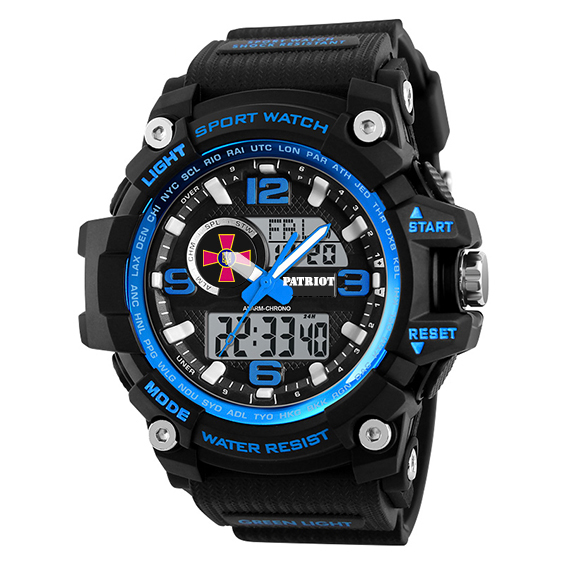 Patriot 012BUBKSU ЗСУ Чорні з синім + Коробка - 2