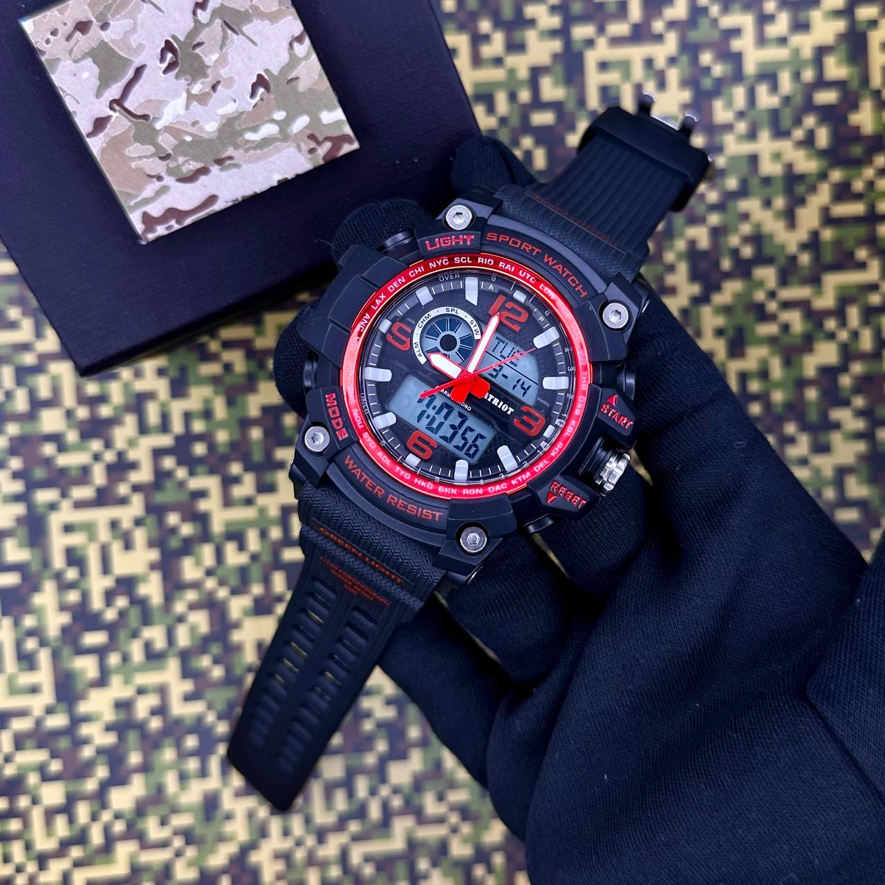 Patriot 012RD Black-Red - 2