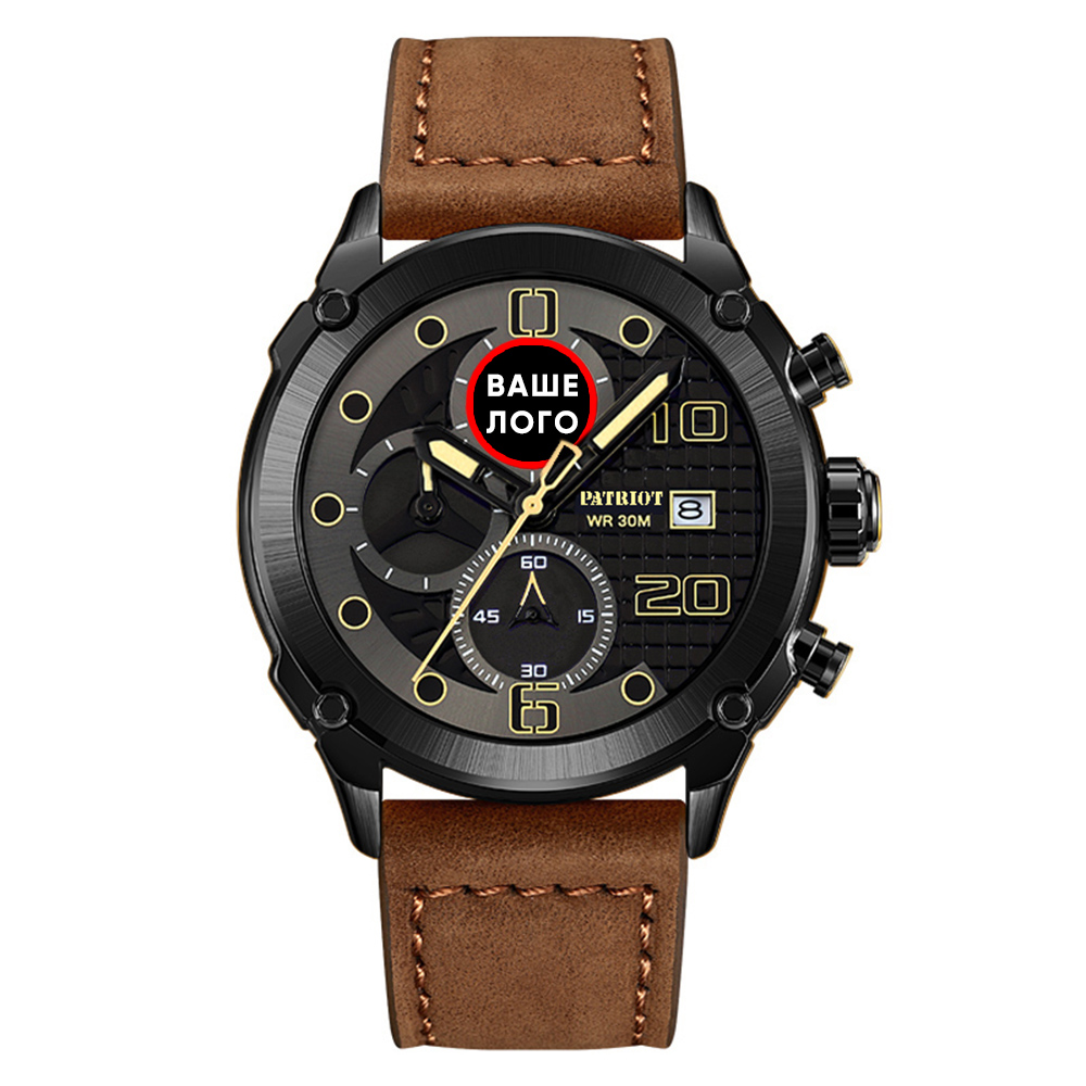 Patriot 016 Ваше Лого Black-Brown - 2