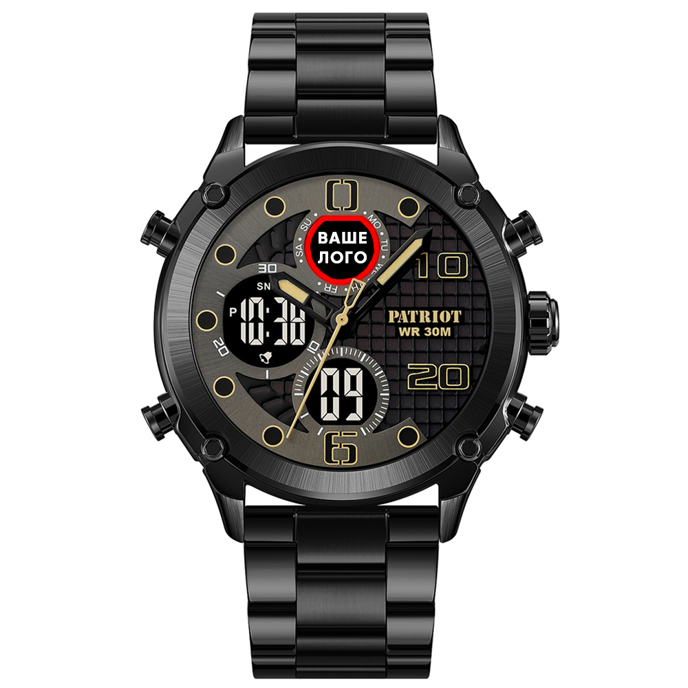 Patriot 017 Ваше Лого All Black Steel - 2