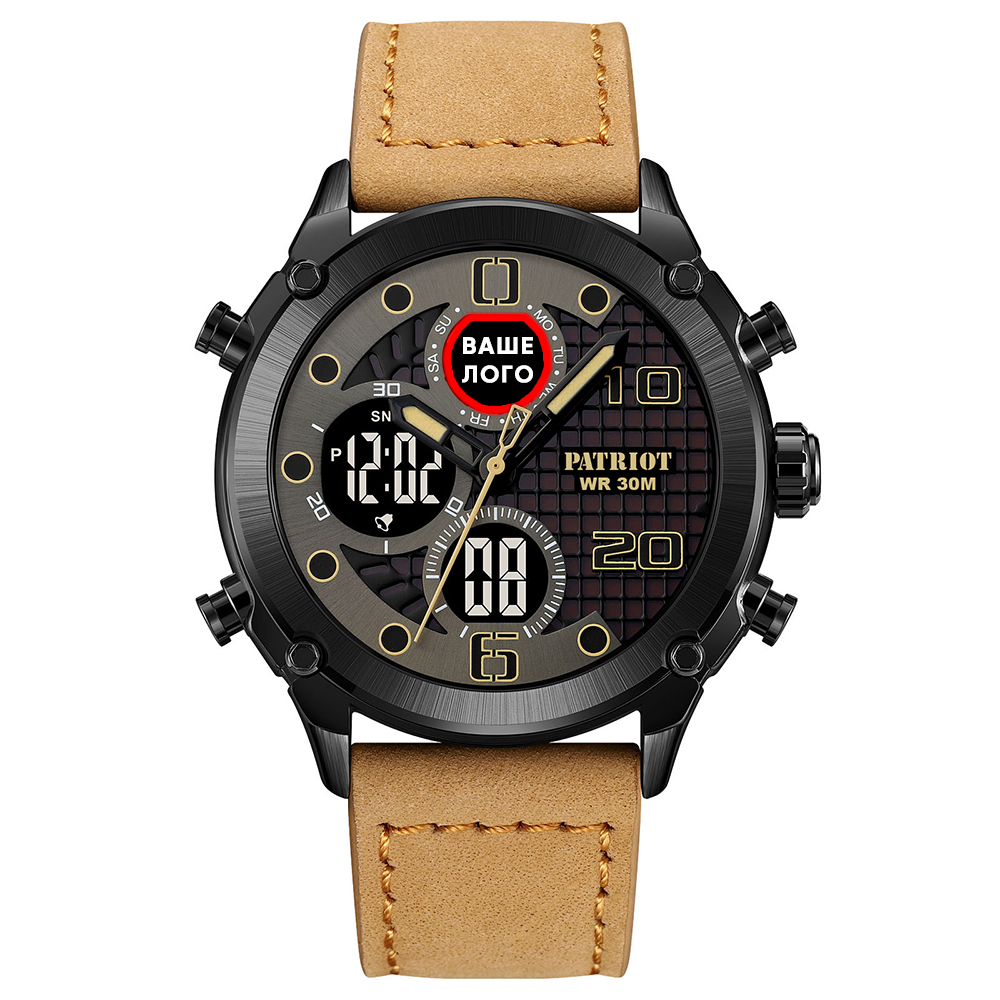 Patriot 017 Ваше Лого Black-Light Brown - 2