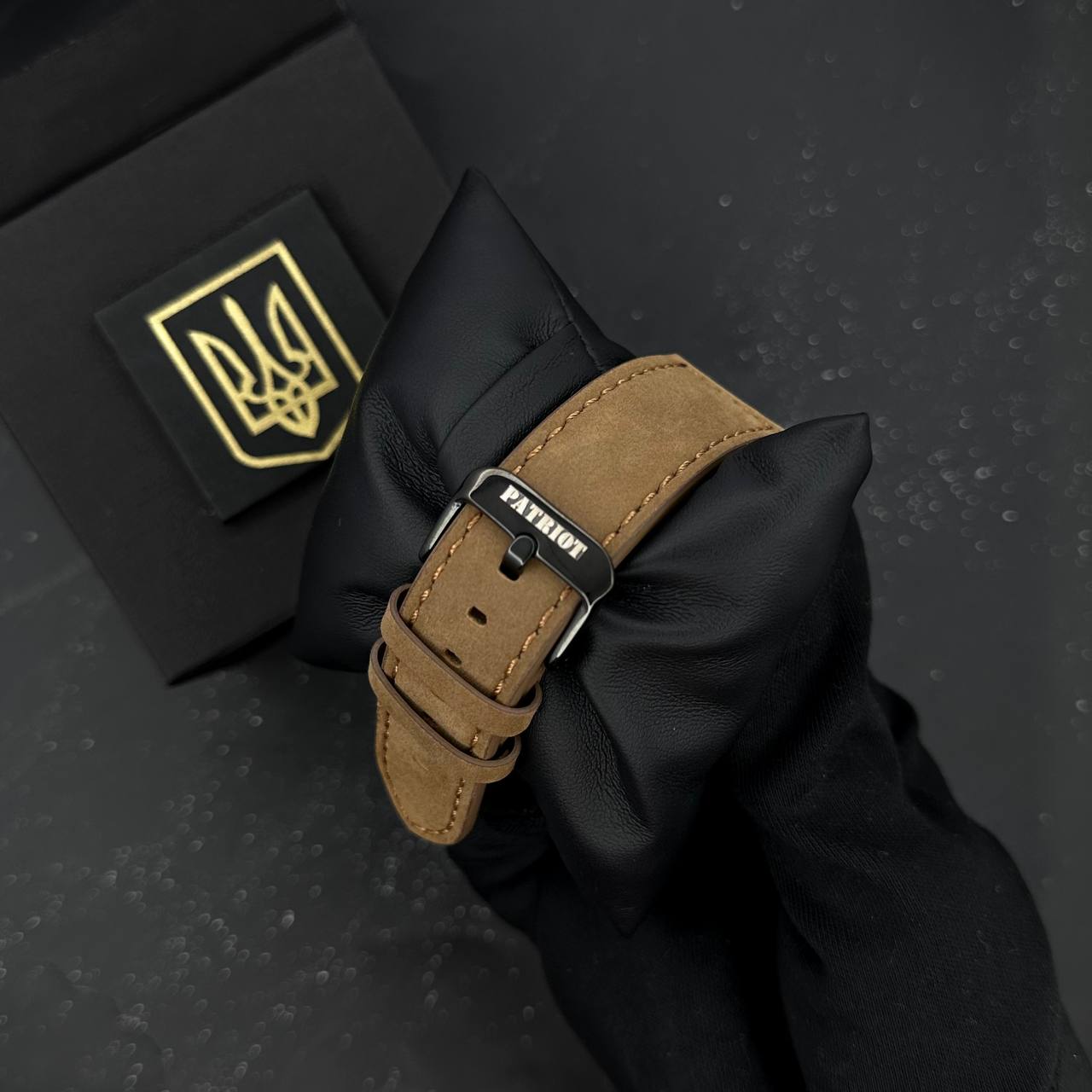 Patriot 017BKBR Тризуб золото Black-Brown - 4