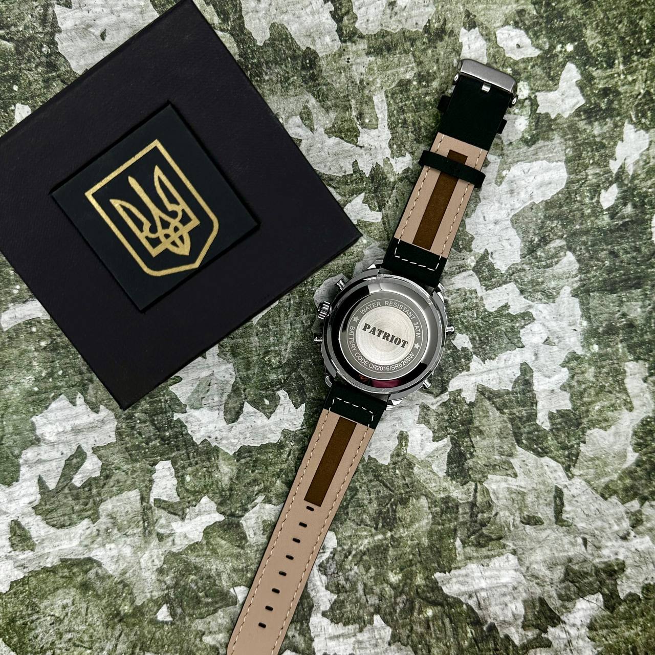 Patriot 017BKWT Тризуб золото Silver-White - 5