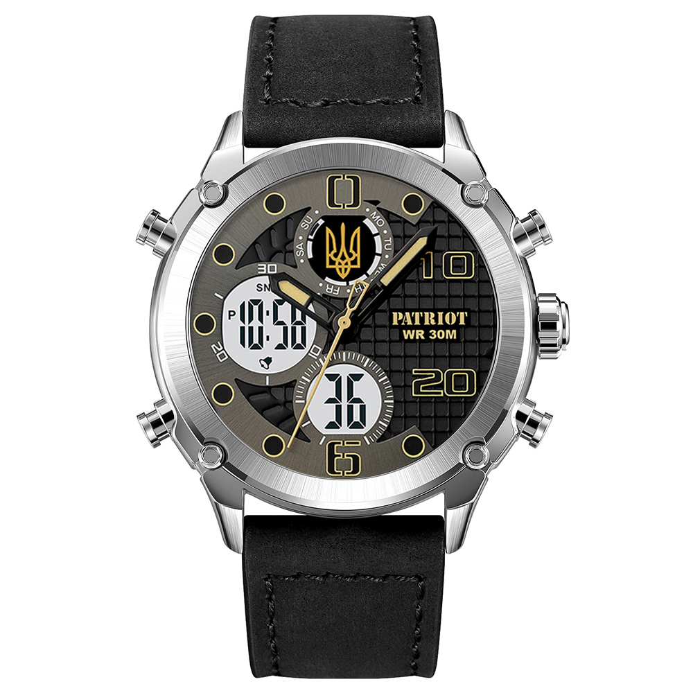 Patriot 017BKWT Тризуб золото Silver-White - 6