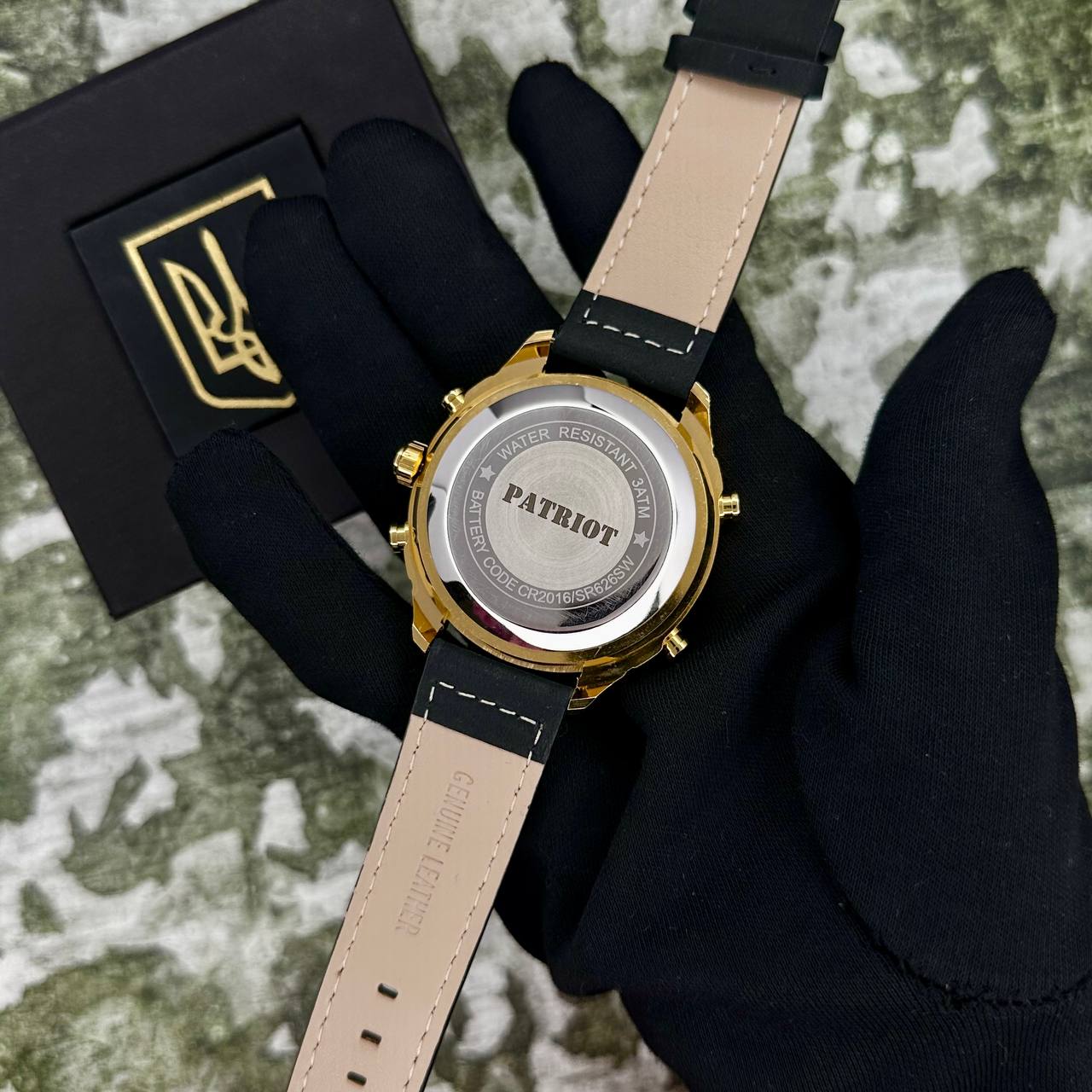 Patriot 017GDBK Тризуб золото Gold-Black. - 5