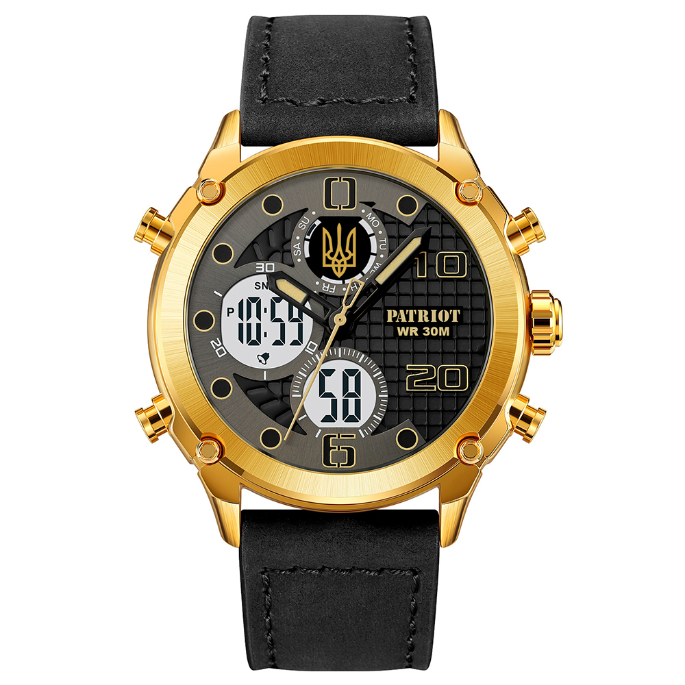 Patriot 017GDBK Тризуб золото Gold-Black. - 6