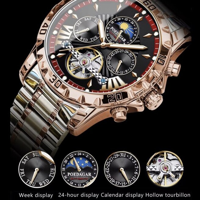 Poedagar Mechanical Prestige, 2 ремінці - 4