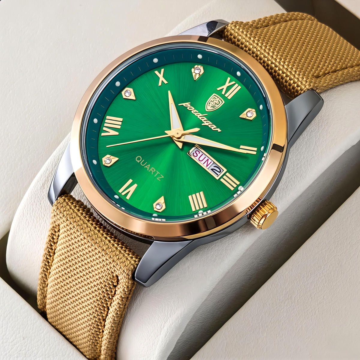 Poedagar Omega Sahara Gold, 2 ремінці - 2