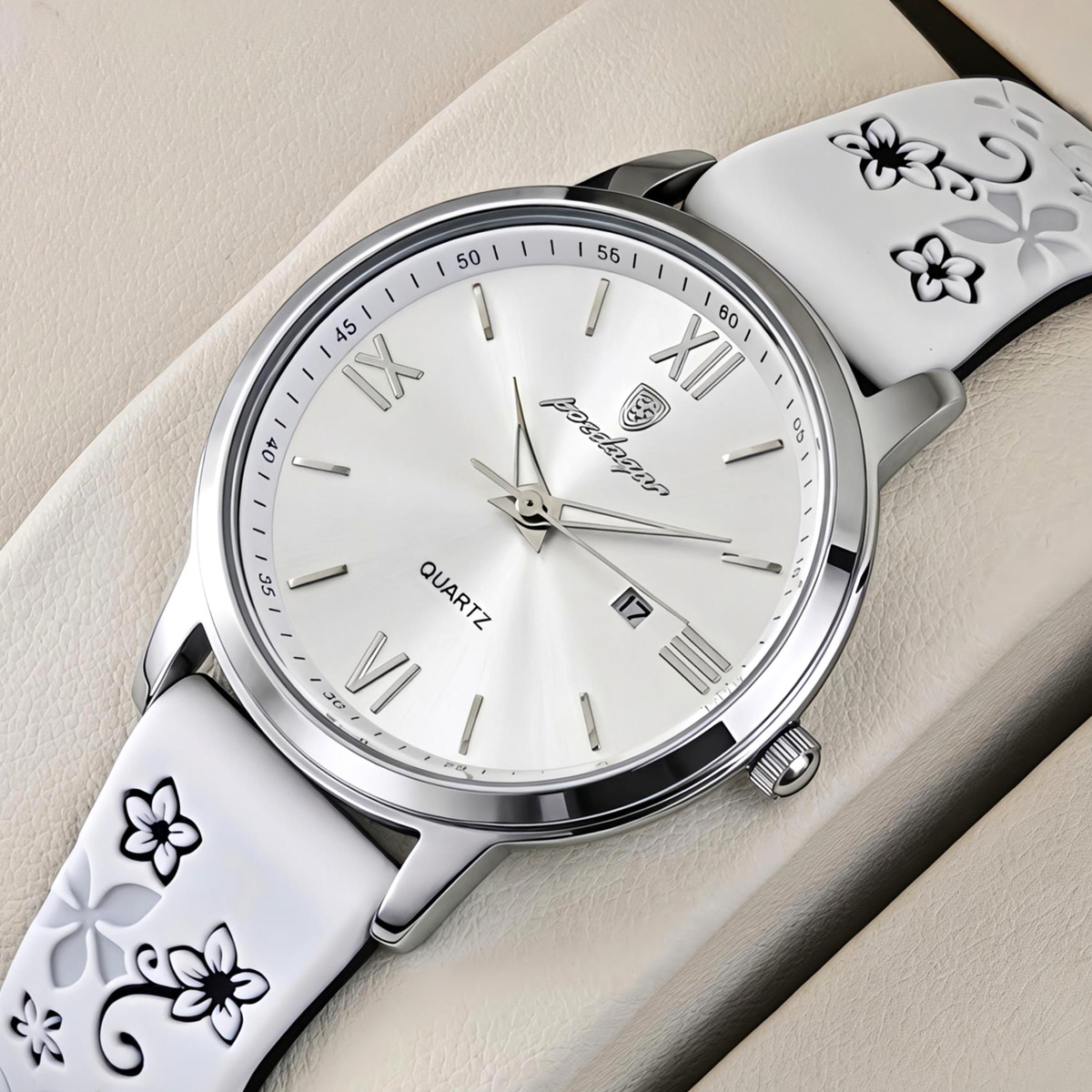 Poedagar Passion White Flower, 2 ремінці - 2