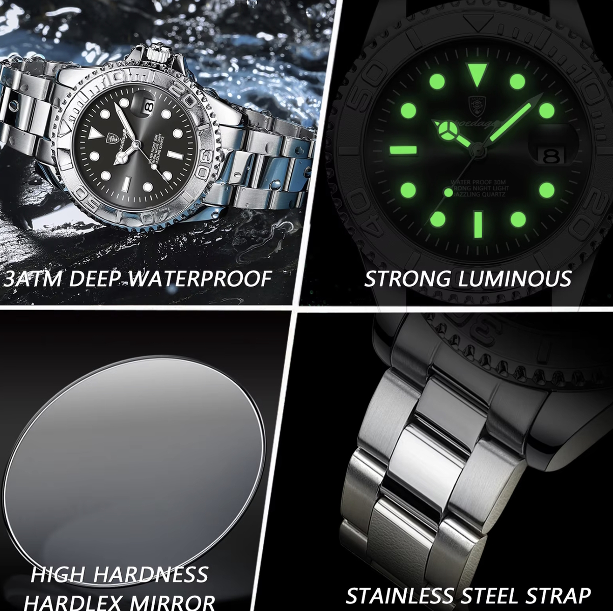 Poedagar Pilot Nylon, 2 ремінці - 5