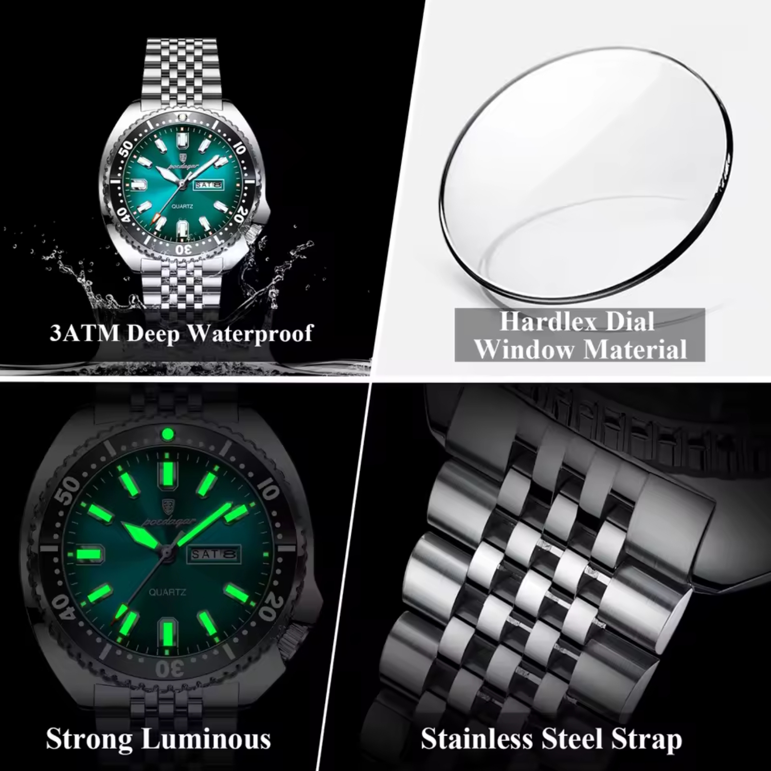 Poedagar Stanford Rubber, 2 ремінці - 4