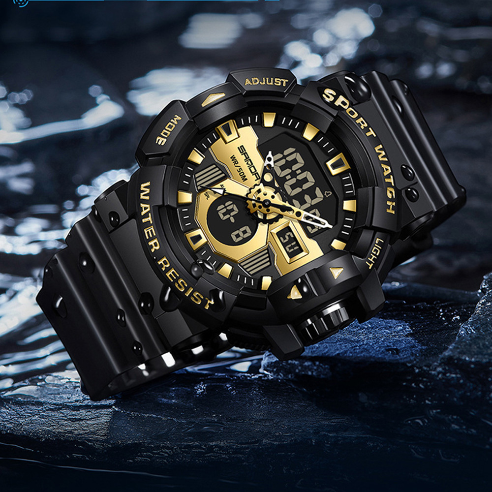 Sanda 3129 Black-Gold - 2