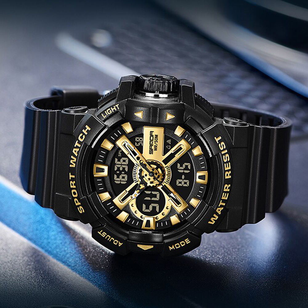 Sanda 3129 Black-Gold - 4