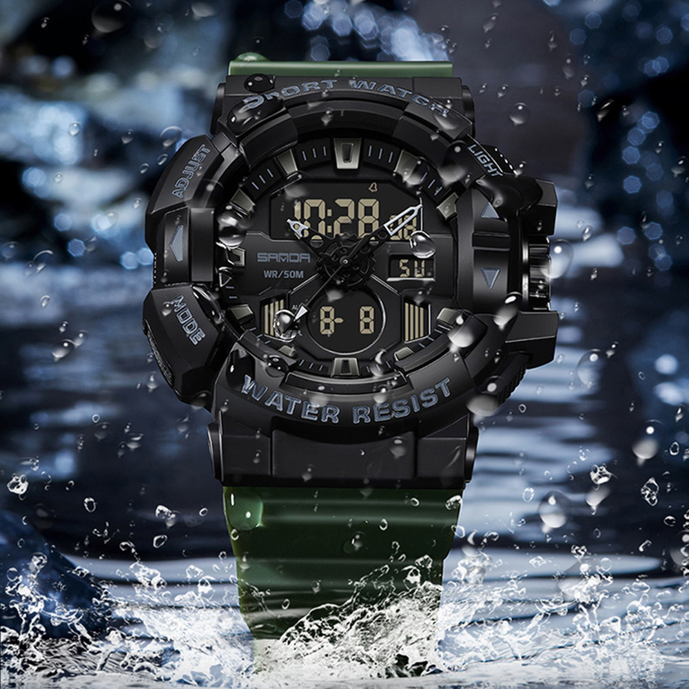 Sanda 3129 Black-Green - 3