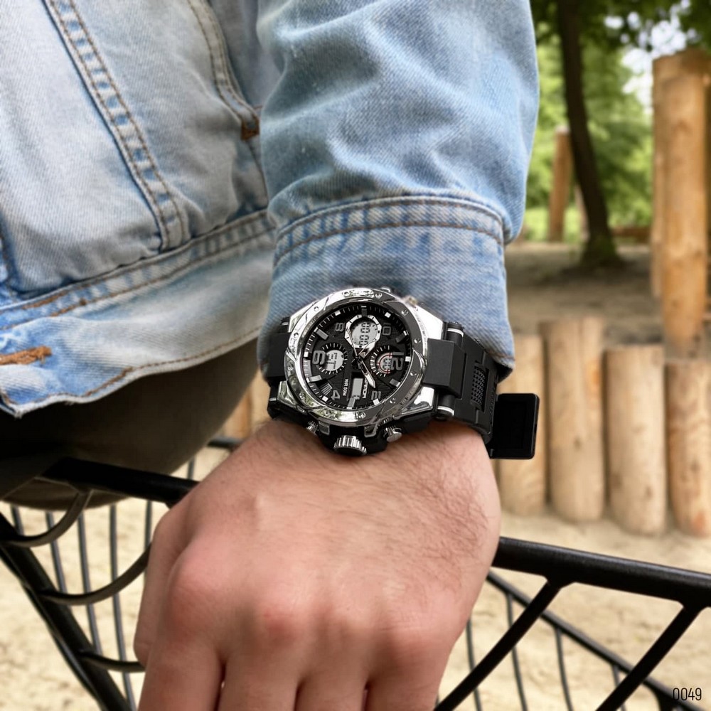 Sanda 6008 Black-Silver - 6