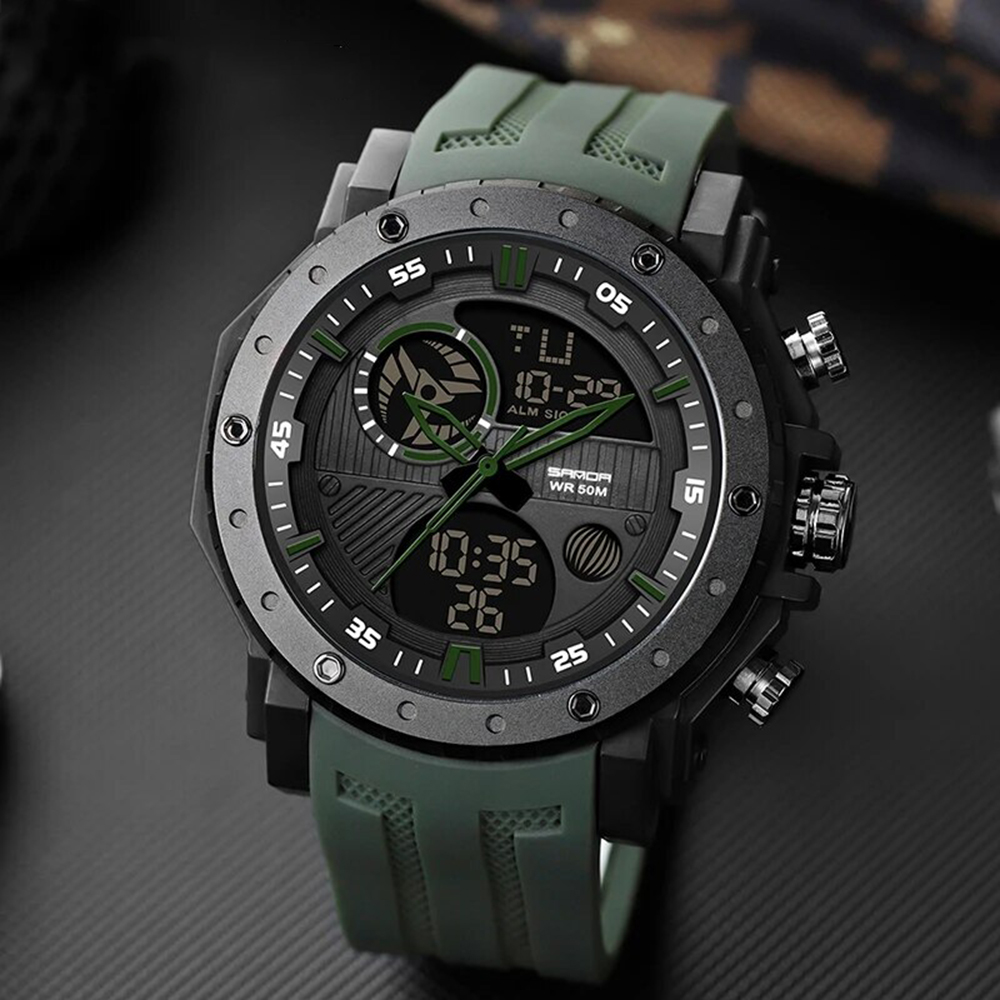 Sanda 6012 Army Green - 3