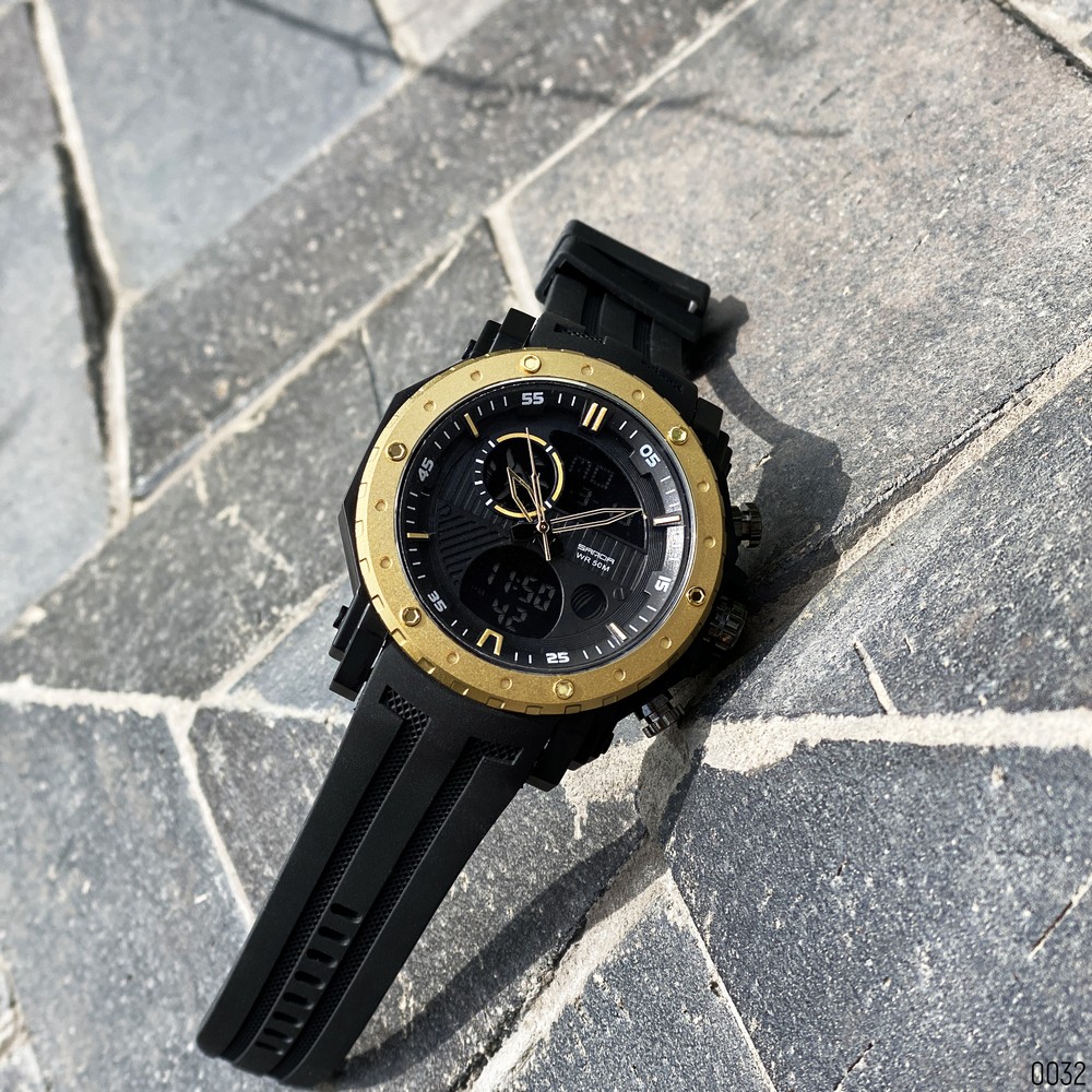 Sanda 6012 Black-Gold - 7