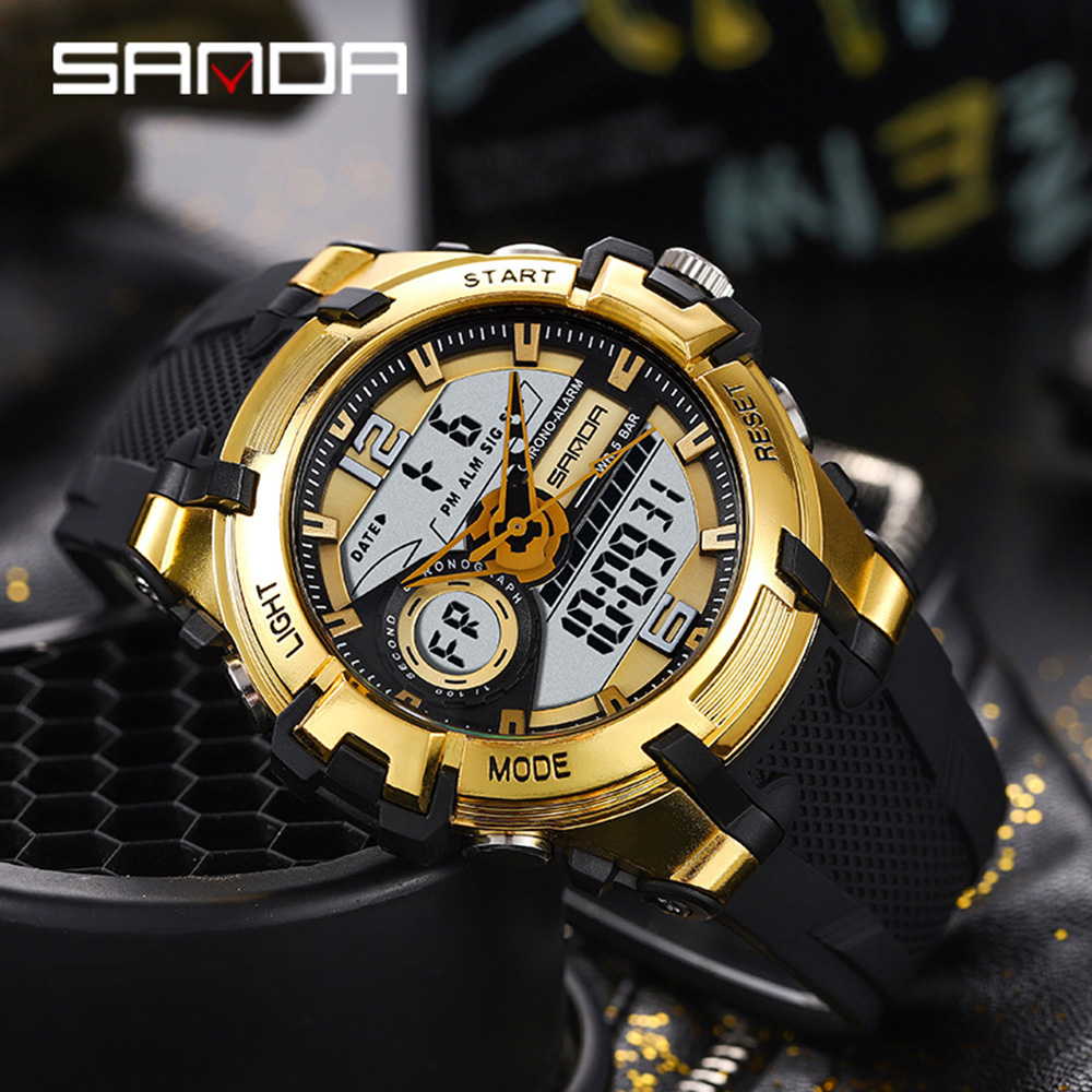 Sanda 6015 Black-Gold - 4