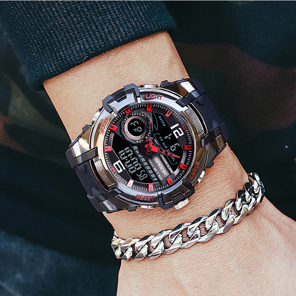 Sanda 6015 Black-Red - 3