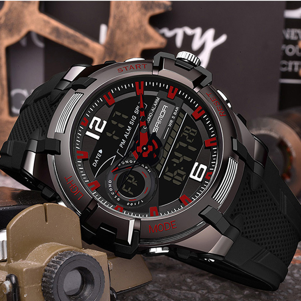 Sanda 6015 Black-Red - 4
