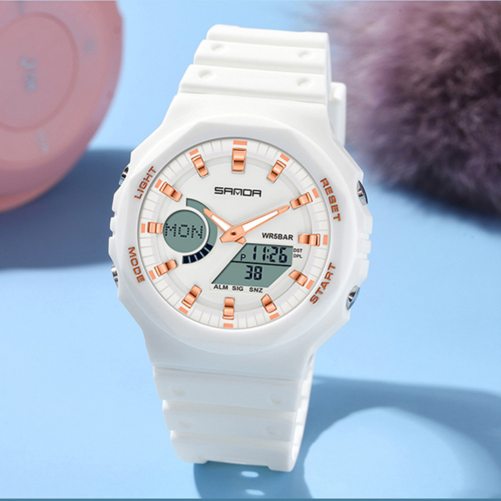 Sanda 6016 White-Rose Gold - 3
