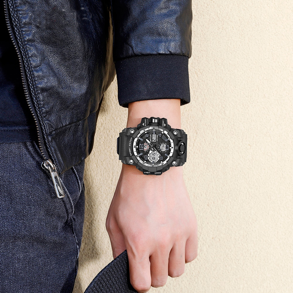 Sanda 6021 Black-Silver - 2