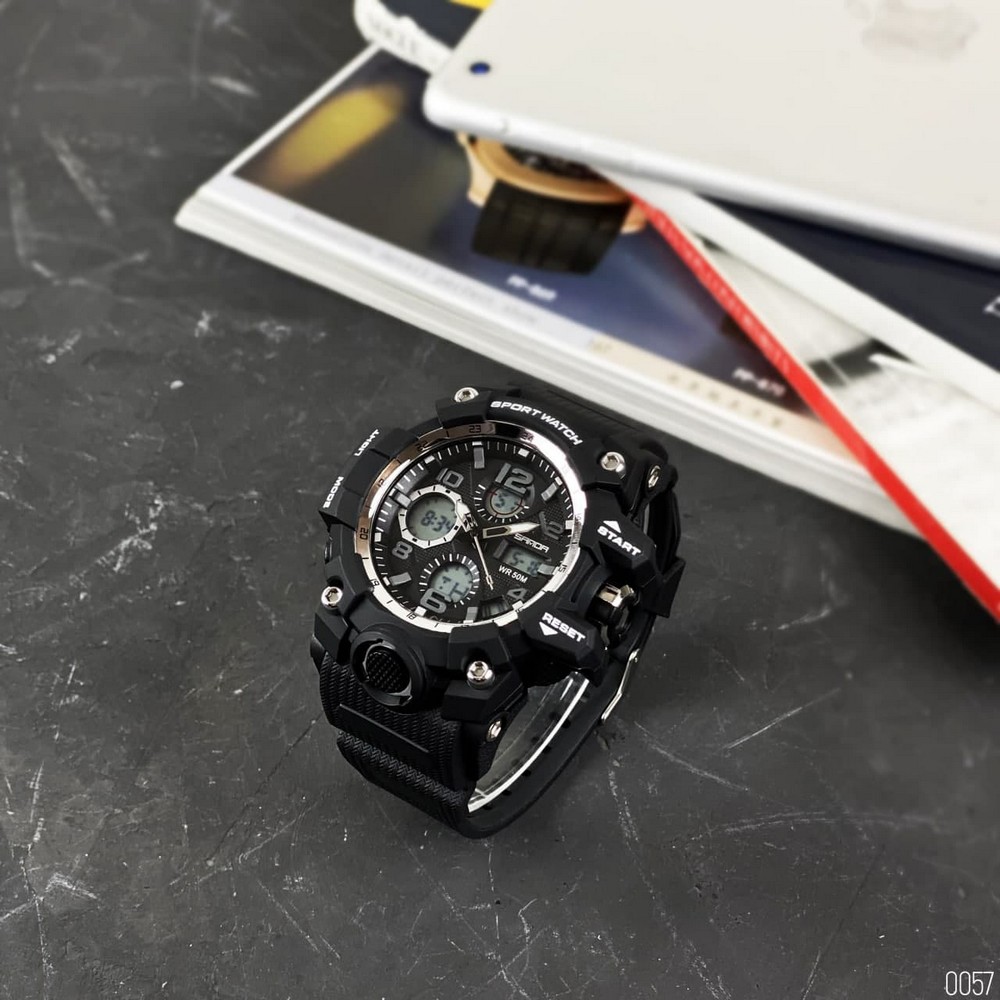 Sanda 6021 Black-Silver - 3