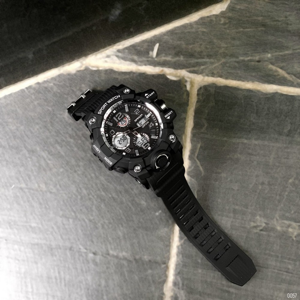 Sanda 6021 Black-Silver - 5