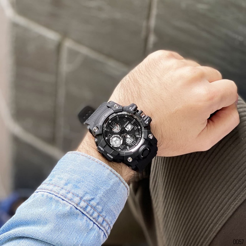 Sanda 6021 Black-Silver - 8