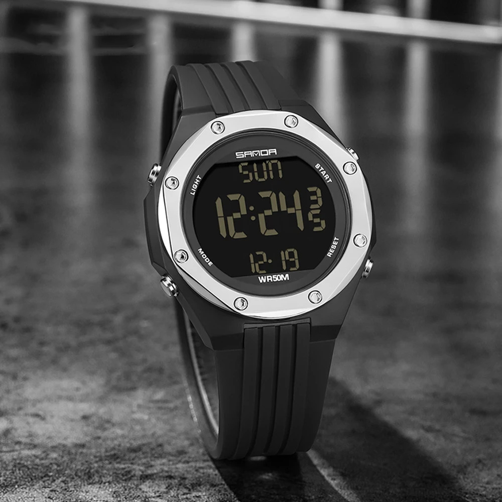 Sanda 6093 Black-Silver - 4