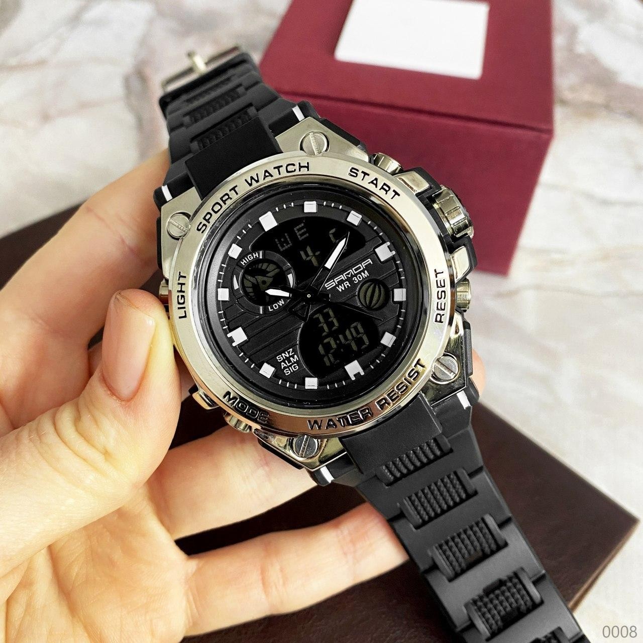 Sanda 739 Black-Silver - 4