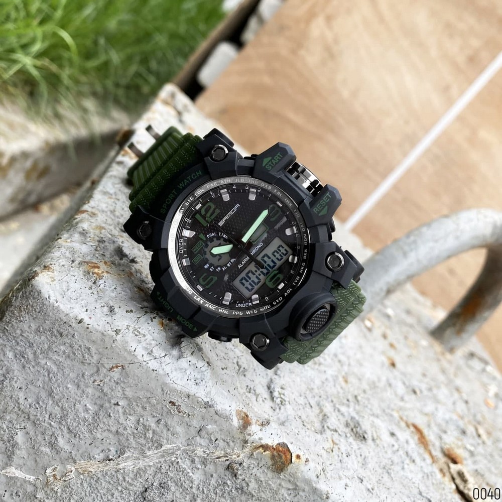 Sanda 742 Green-Black - 9