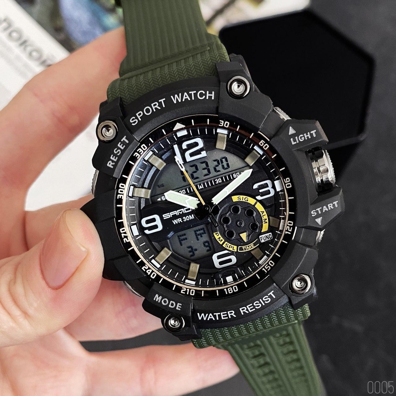 Sanda 759 Green-Black - 4