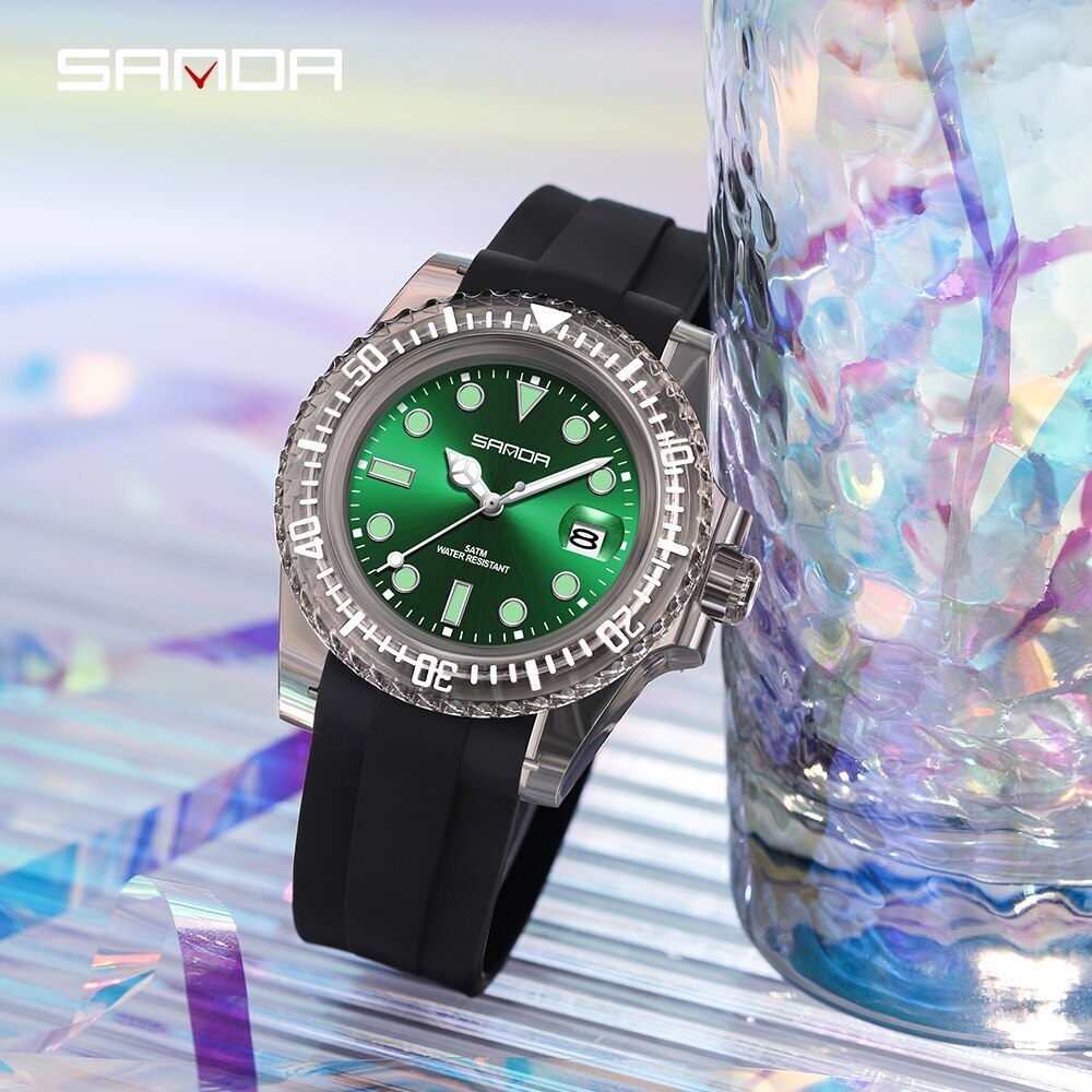 Sanda 9007 Black-Green - 3