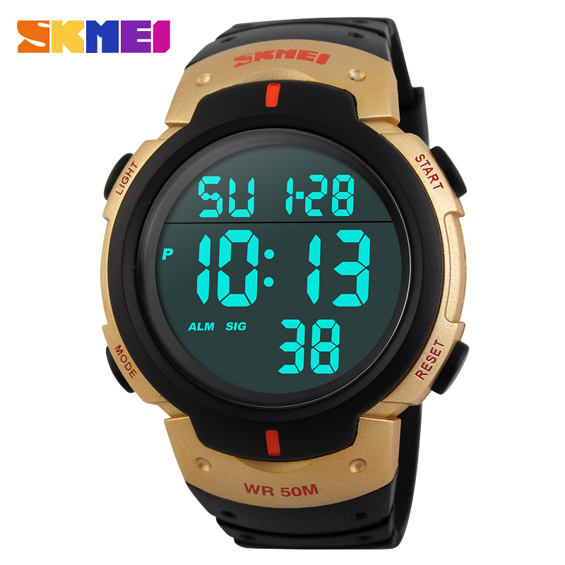 Skmei 1068GD Gold-Black - 4