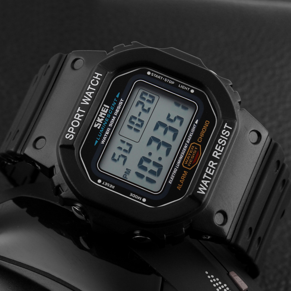 Skmei 1134BKWT Black-White - 4