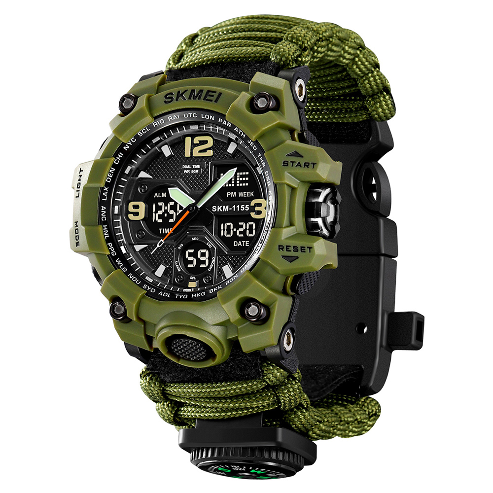 Skmei 1155BNAG Army Green - 3