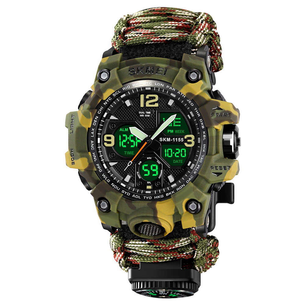 Skmei 1155BNCMGN Camo Green - 2